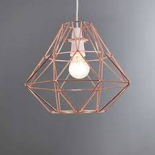 Black And Gold Lampshade Dunelm Bremen Geometric Copper Pendant Dunelm Copper Ceiling Lights Geometric Copper Bedroom Ceiling Light