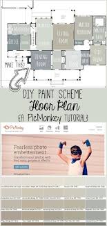 Create A Paint Scheme Floor Plan A Picmonkey Tutorial Paint Colors For Home Colorful Interiors European Home Decor