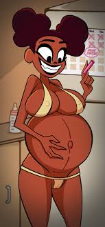 Rule 34 - 0024387 1girls Belly Big Belly Big Breasts Breasts Calendar  Cameltoe Cleavage Dark-skinned Female Dark Skin Female Female Only Nipple  Bulge Outie Navel Pregnant Pregnant Dark-skinned Female Smile Solo Solo