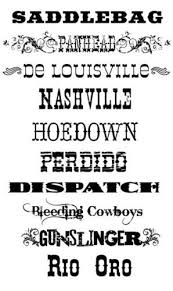 For commercial usage, please contact me at: Free Western Fonts Dfm Western Font Scrapbook Fonts Country Fonts
