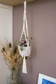 Macrame Plant Hanger Indoor Plant Holder Ceiling Plant Hanger Plant Accessories In 2020 Macrame Plant Hanger Plant Hanger Metal Plant Hangers