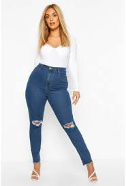 Découvrez notre sélection de jeans évasés, du délavé clair au brut, vous trouverez la perle rare. Jean Troues Femme Jean Dechires Jeans Destroy Boohoo Fr