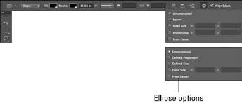 In the options bar, click the middle of the three buttons to the left so that the tool will create work paths (rather than shape layers). How To Select Rectangular Shape Geometry Options In Photoshop Cs6 Dummies
