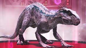 This creature's light scales are reflective, and are used to blind her prey before devouring them. Indoraptor Gen 2 Jurassic World Alive Novocom Top