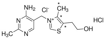 Scientists believe that thiamine plays an important role in the regulation of satiety. Thiamine Hydrochloride 98 Fcc Fg 67 03 8