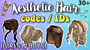 Roblox hair codes and ids list. 30 Aesthetic Hair Codes Ids For Bloxburg Girls Boys Blonde Brunette Black New Hair Decals Roblox Youtube