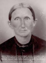 Elvira Elizabeth Davis Cash (1832-1898)