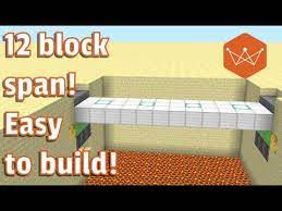 How do you make a pasture out of a bridge? Minecraft Tutorial How To Build A Working Drawbridge 3x12 Ps 3 4 And Java Only Youtube