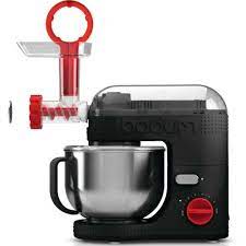 The two grinding plates (coarse and fine) can tackle grinding and chopping tasks from meat. Buy Bodum Bistro Stand Mixer Food Meat Grinder Attachment Dishwasher Safe Online In India 163647259778