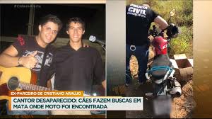 Este twitter era do cantor cristiano araujo mais foi desativado !! Musico Que Fez Dupla Com Cristiano Araujo Desaparece Em Goiania Recordtv R7 Cidade Alerta