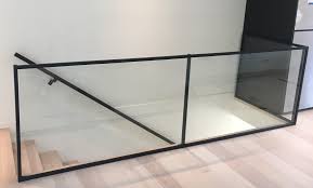 Interior Railings Vancouver Modern Glass Aluminum Interior Railings Metro Vancouver Railings Interior Railings Glass Stairs Glass Staircase Railing