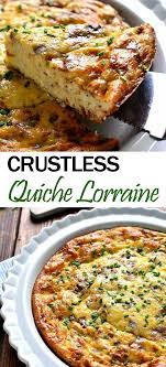 Crustless Quiche Lorraine Delicious Recipes Lowcarbrecipe Crustlessquiche Brea Breakfast Quiche Recipes Quiche Recipes Crustless Crustless Quiche Lorraine
