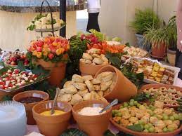 Food Art Garden Party Recipes Party Food Buffet Buffet Food