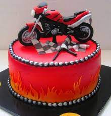 It is all edible cake, except for the plastic. 25 Best Photo Of Motorcycle Birthday Cake Birijus Com Motorcycle Birthday Cakes Motor Cake Bike Cakes