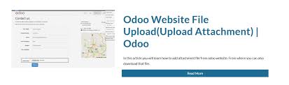 Odoo Website File Upload Upload Attachment Odoo Website Filing Learning