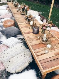 Bohemian Picnic In The Park By Harper Arrow Summer Garden Party Backyard Party Boho Picnic