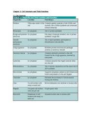 Animal cell parts and functions table. Chapter 7 Cell Parts Functions And Cell Theory 1 Chapter 7 Cell Parts Functions And Cell Theory 1 Cell Membrane The Function Of The Cell Membrane Course Hero