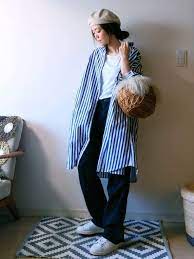 non ships daysのシャツワンピースを使ったコーディネート wear シャツワンピース 着こなしいろいろ シャツワンピース ファッション