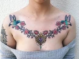 101 Best Chest Tattoos For Women 2020 Guide Chest Tattoos For Women Cool Chest Tattoos Best Tattoos For Women
