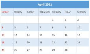 Sensible, versatile and customizable april 2021 calendar templates. Free Printable April Calendar 2021 Editable Template In Pdf Word Excel