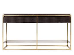Rectangular Marble Console Table With Drawers Marble Console Table Console Table Design