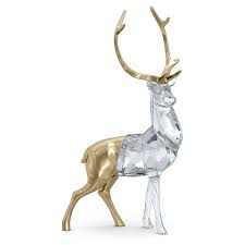 Frontgate christmas decorations reindeer antlers. Holiday Magic Stag Swarovski Com