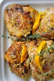 Easy Baked Lemon Chicken Recette Recette De Plat Poulet Au Citron Recettes De Cuisine