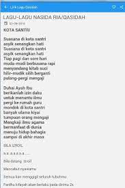 Lirik Lagu Qasidah
