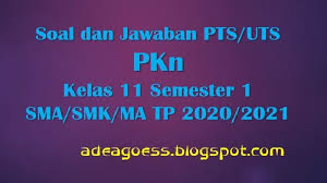 We did not find results for: Kumpulan Soal Pkn Kelas Xi Semester 1 Kurikulum 2013 Jawabanku Id