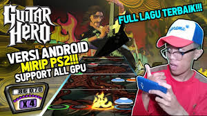 Gameplaynya Seru Banget Main Guitar Hero Offline Youtube