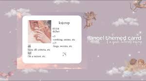 From festive occasions to inspirational messages, happy vacation to marketing, you can now create these and more on your computer. Angel Aesthetic Themed Carrd A Quick Tutorial Youtube