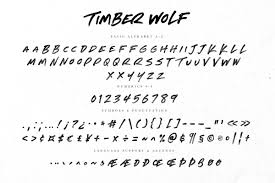 Timber Wolf Opentype Svg Font Timber Wolf Lettering New Fonts