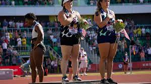 Gwen berry is mostly popular as a professional track and field athlete. Oquia1jfcd5kjm
