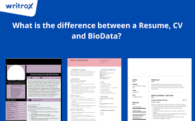 What is a cv used for? What Is The Difference Between Resume Cv And Biodata