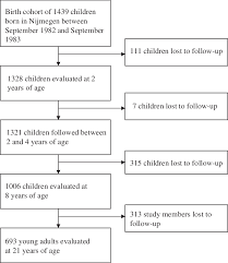 Flow Chart Of The Assessments Of The Birth Cohort Download