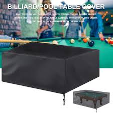 Also known as all weather billiards and games has been around for over 20 years. Exuberanter 7 8 9 Ft Pool Table Cover Outdoor Waterproof Billiard Table Cover 210d Oxford Cloth Full Protection Pool Table Cover With Drawstring For Snooker Table Buy Online In Cayman Islands At Cayman Desertcart Com Productid