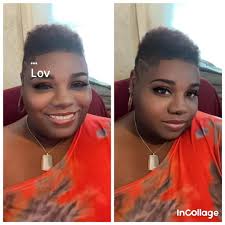 My Sister Niema Herron Niema Herron , Haircut by the hands of Derrick  Herron at Herron's Barbershop