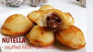 Nutella Stuffed Mini Pancakes Pancakes Mini Pancakes Nutella Pancakes Using Appe Pan Youtube