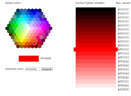 Html Color Picker W3schools This Is Great For Finding