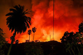 Is this what caused LA fire? Inferno ...