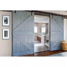 Paneled Wood Painted Barn Door Barn Door Barn Doors Sliding Interior Barn Doors