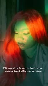 So I got the sunset makeup foundations, should I post an Ivy tutorial  tomorrow? #sunsetmakeup #poisonivycosplay #bodypaint #pov #cosplay  #poisonivy #harleyquinn