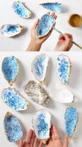 Clam shell bowl from pottery barn. Anthropologie Style Diy Oyster Shell Trinket Dish A Piece Of Rainbow