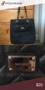 Nine West Black And Brown Purse Nine West Purse Leather Backpack Handbag Nine West Purses Handbags On Sale