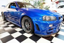 If anything is wrong with the files, contact me. Paul Walker S Nissan Skyline Gt R From Fast Furious 4 Up For Sale For 1 35 Million Carscoops