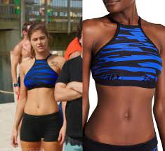 Nicole elizabeth eggert (born january 13, 1972) is an american actress. Baywatch Summer S Blue Print Halter Bikini Top Shopyourmovies