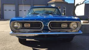 Image result for Medium Blue 1967 Barracuda