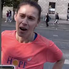 Wishing Elle McCarthy the very best of luck. She is a past member of West  Muskerry AC and she is running 250k from Dublin to Cork raising money for  The Hope Foundation.