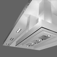 The removeable access panel on the m, q, s. Ceiling Mounted Range Hood Culina Vianen Kitchen Ventilation Commercial