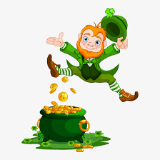 Irish Leprechaun And Pot Of Gold Transparent PNG - 600x740 - Free Download on NicePNG